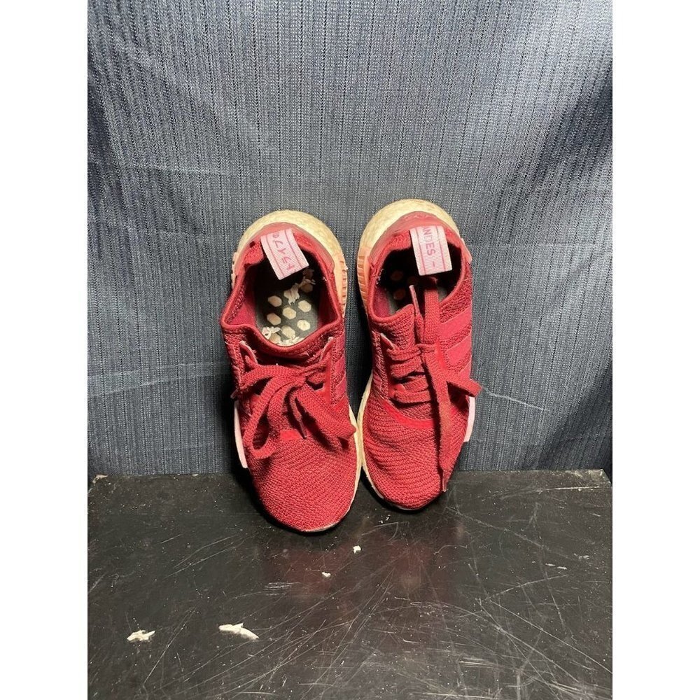 Adidas Women's NMD_R1 Collegiate Burgundy Athletic Shoes - Size 5w - Picture 4 of 6